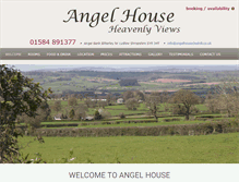 Tablet Screenshot of angelhousecleehill.co.uk